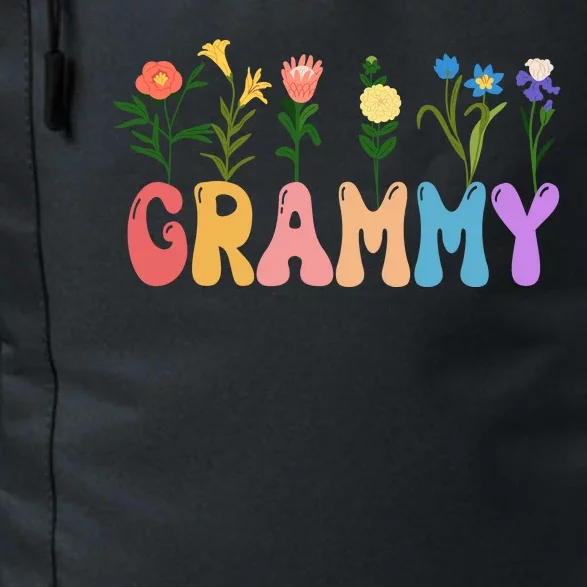 Cute Retro Floral Grammy Daily Commute Backpack