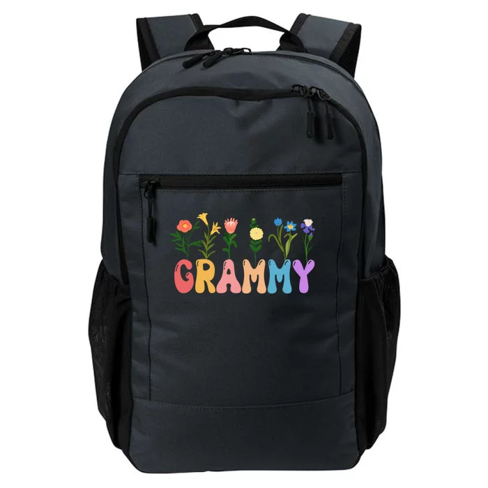 Cute Retro Floral Grammy Daily Commute Backpack