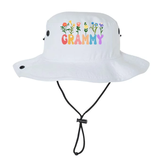 Cute Retro Floral Grammy Legacy Cool Fit Booney Bucket Hat