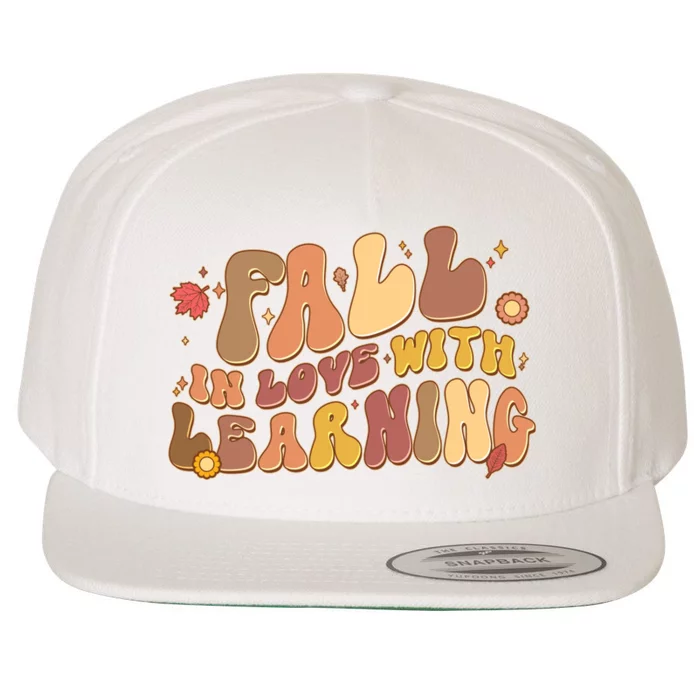 Cute Retro Fall In Love With Learning Wool Snapback Cap