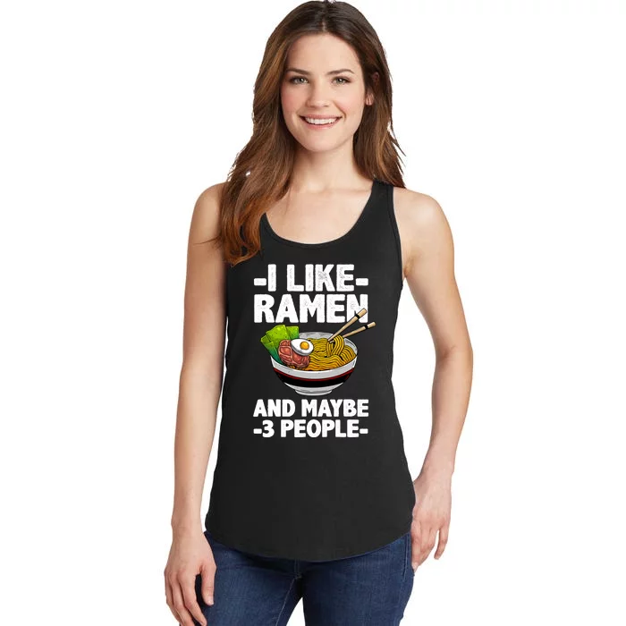 Cool Ra For Anime Ra Noodle Soup Cup Noodles Ladies Essential Tank