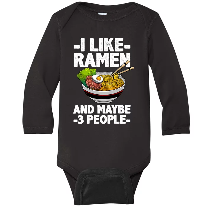 Cool Ra For Anime Ra Noodle Soup Cup Noodles Baby Long Sleeve Bodysuit