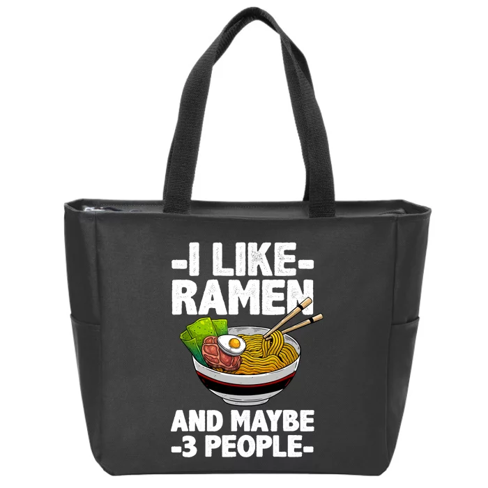 Cool Ra For Anime Ra Noodle Soup Cup Noodles Zip Tote Bag