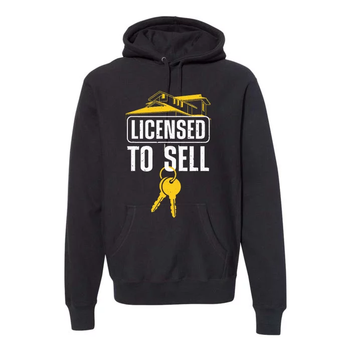 Cool Realtor For Real Estate Agent Broker Premium Hoodie