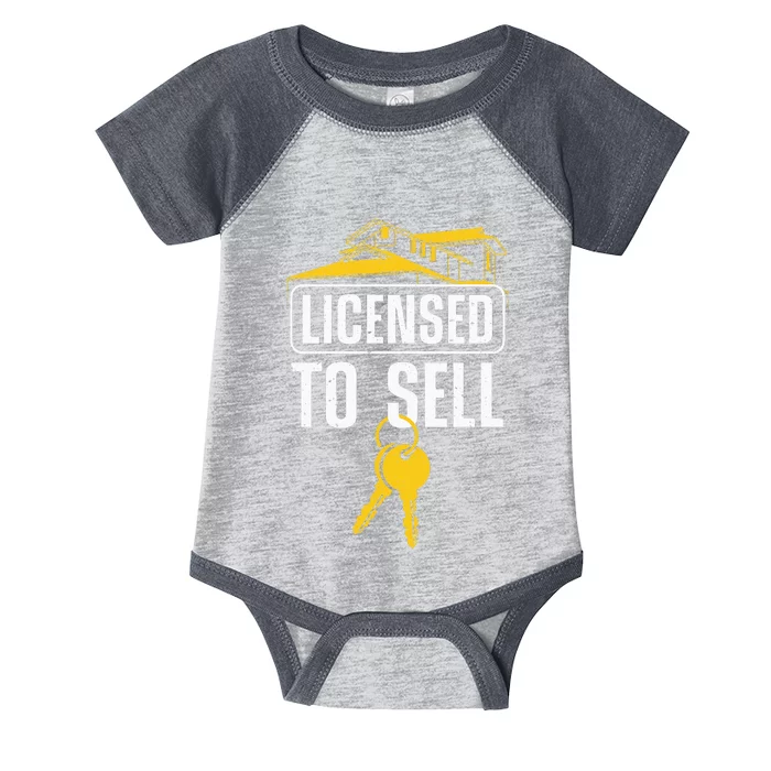 Cool Realtor For Real Estate Agent Broker Infant Baby Jersey Bodysuit