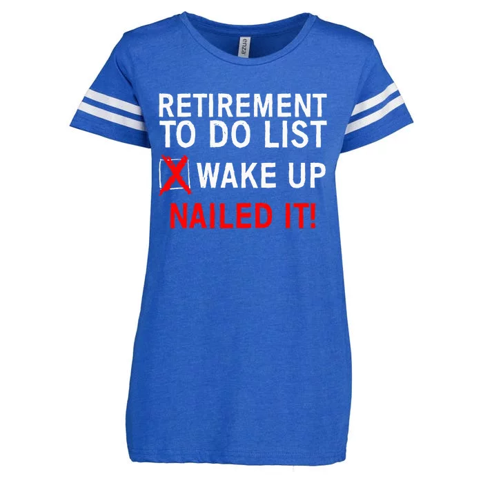 Cool Retirement For Women Retired To Do List Retiree Enza Ladies Jersey Football T-Shirt