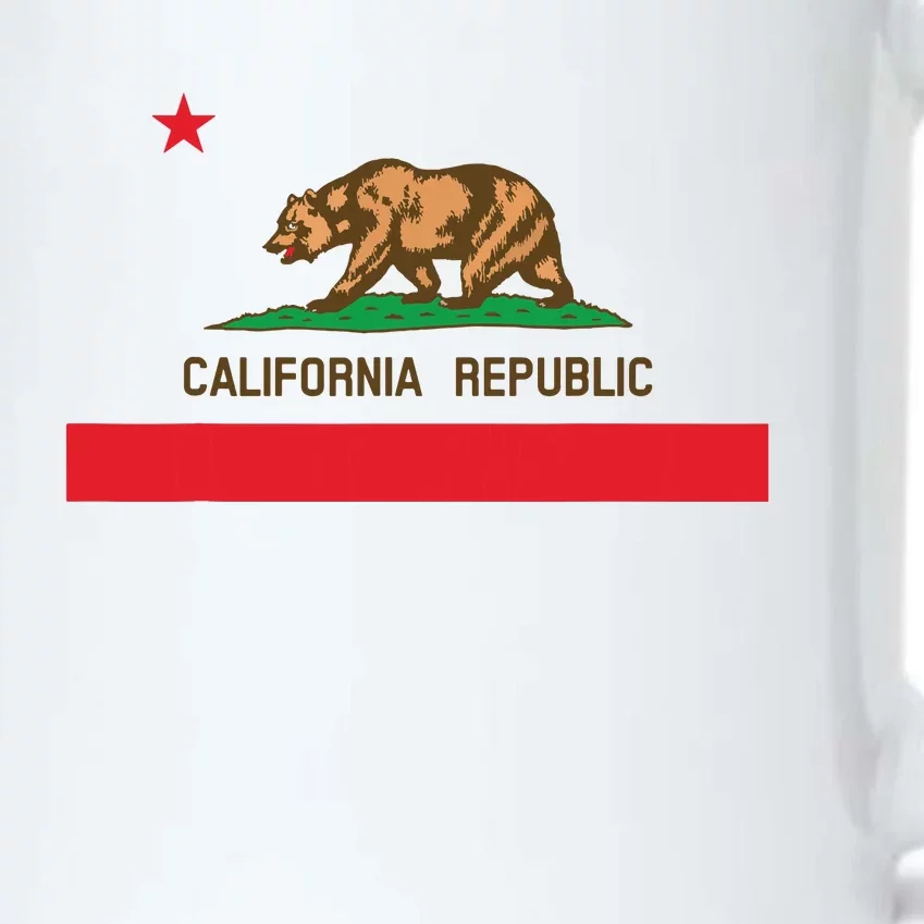 California Republic Flag Patriotic State Travel Usa Black Color Changing Mug