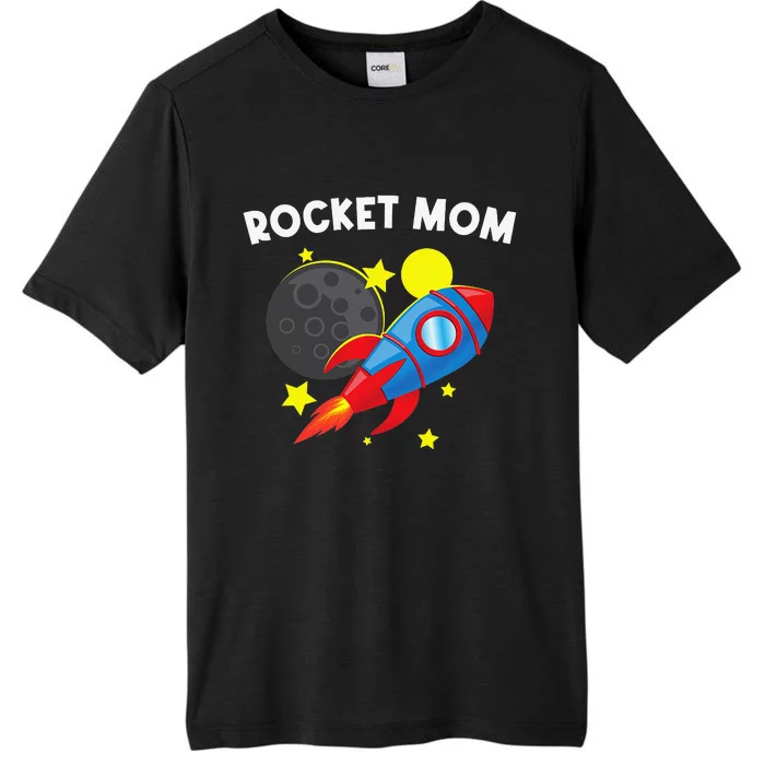 Cool Rocket For Mom Mother Rockets Space Ship Spacecraft ChromaSoft Performance T-Shirt