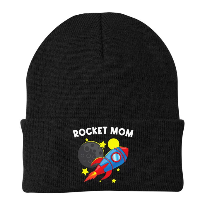 Cool Rocket For Mom Mother Rockets Space Ship Spacecraft Knit Cap Winter Beanie