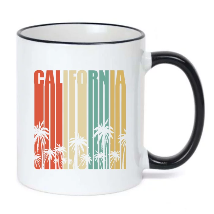 California Retro Gift Surfer Beach Cali Venice Gift Black Color Changing Mug