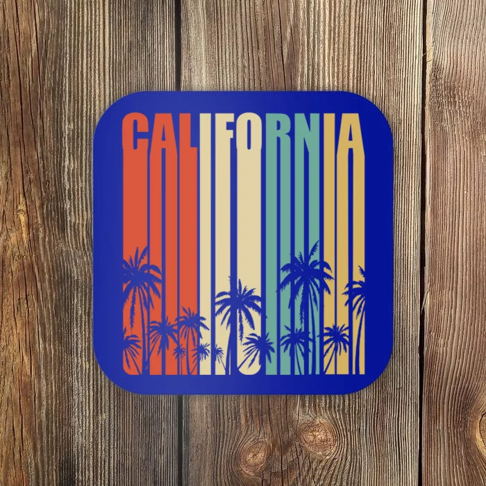 California Retro Gift Surfer Beach Cali Venice Gift Coaster