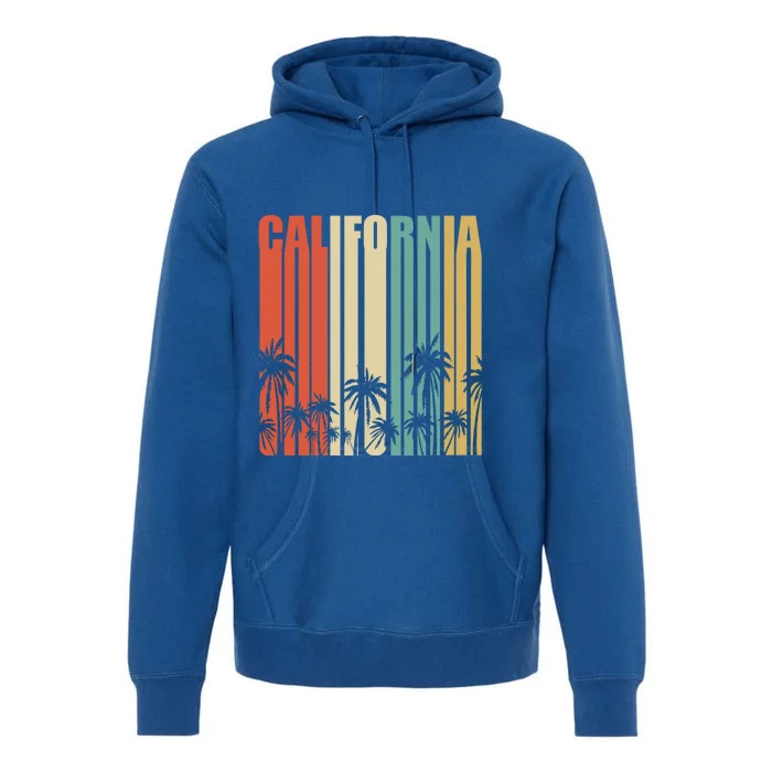 California Retro Gift Surfer Beach Cali Venice Gift Premium Hoodie