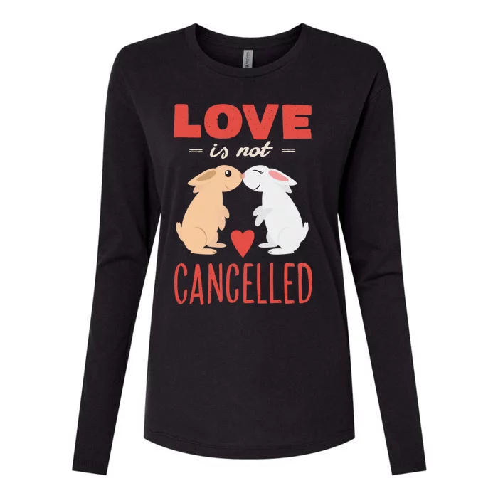 Cuddly Rabbits Gift Big Love Is Not Callnised Gift Womens Cotton Relaxed Long Sleeve T-Shirt