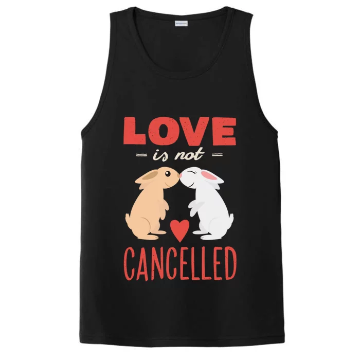 Cuddly Rabbits Gift Big Love Is Not Callnised Gift Performance Tank