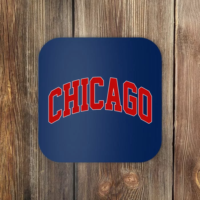 Chicago Retro Gift Coaster