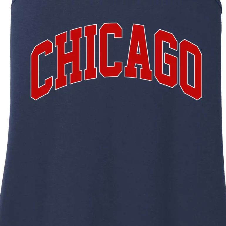 Chicago Retro Gift Ladies Essential Tank