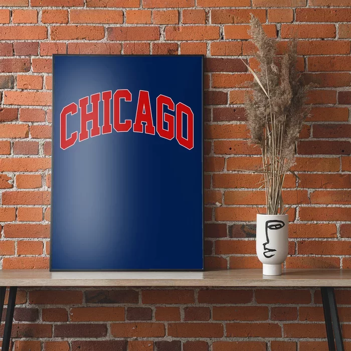 Chicago Retro Gift Poster