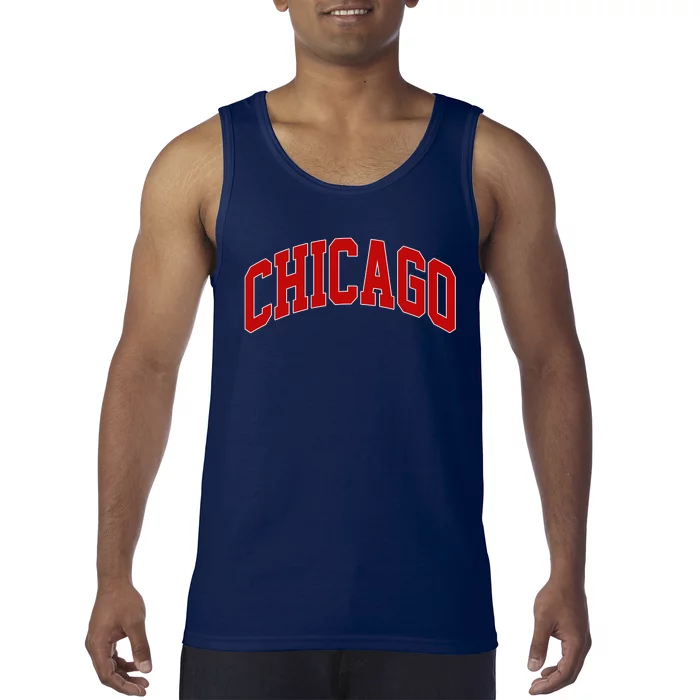 Chicago Retro Gift Tank Top