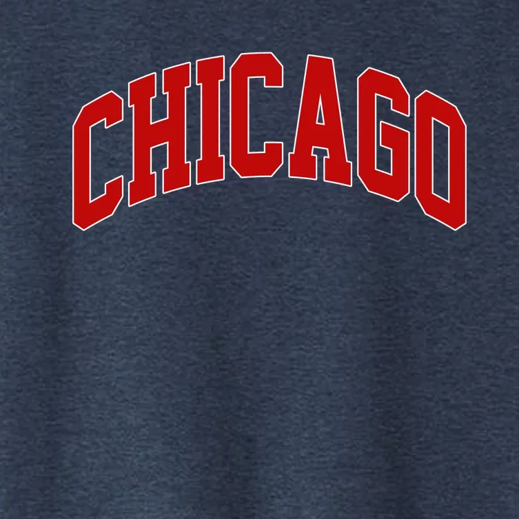 Chicago Retro Gift Women's Crop Top Tee