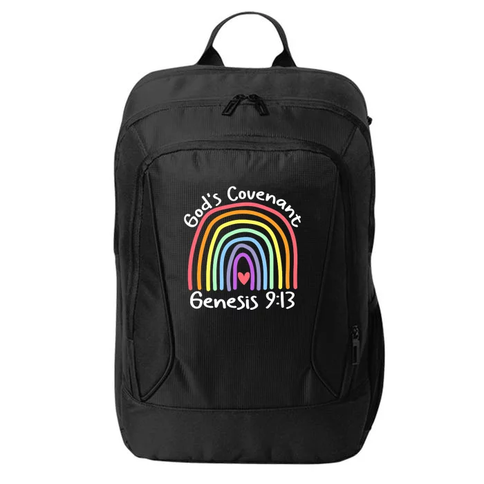 Christian Rainbow God’s Covenant G.e.n.e.s.i.s 913 City Backpack