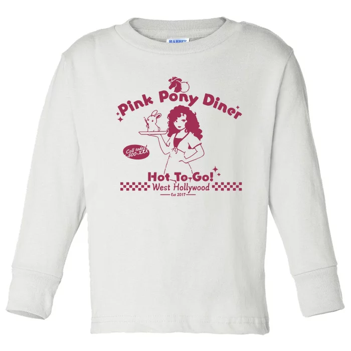 Chappel Roan Hot To Go Pony Club Lgbt Toddler Long Sleeve Shirt