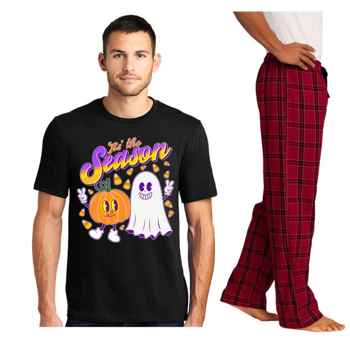 Cute Retro Halloween Tis The Season Pajama Set