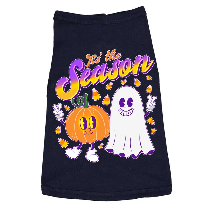 Cute Retro Halloween Tis The Season Doggie Tank