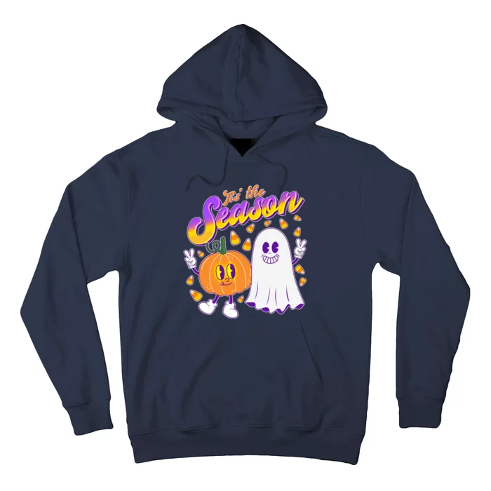 Cute Retro Halloween Tis The Season Hoodie