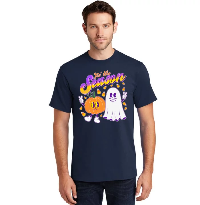 Cute Retro Halloween Tis The Season Tall T-Shirt