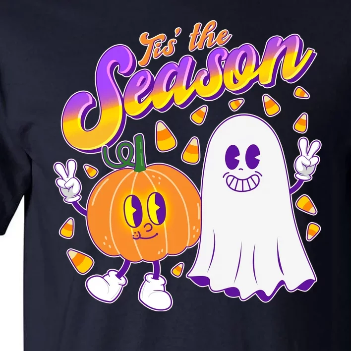 Cute Retro Halloween Tis The Season Tall T-Shirt