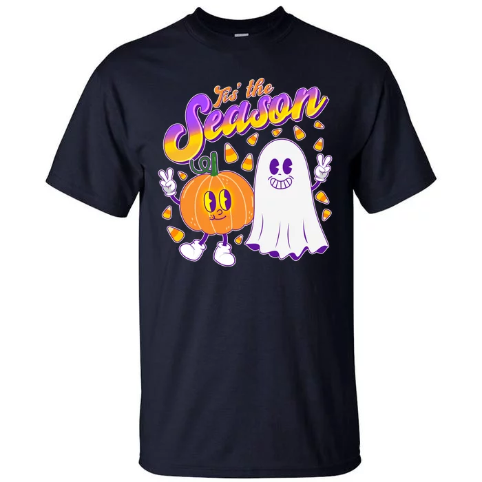 Cute Retro Halloween Tis The Season Tall T-Shirt