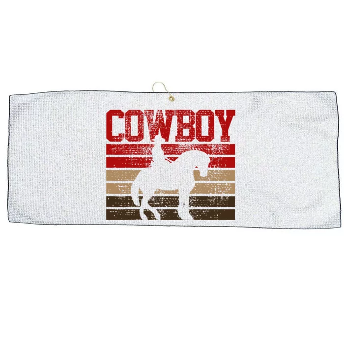 Cowboy Rodeo Horse Gift Country Large Microfiber Waffle Golf Towel