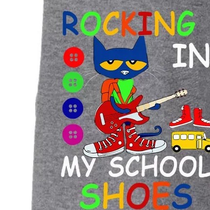 Cat Rocking In My School Shoes Back To School Doggie 3-End Fleece Hoodie