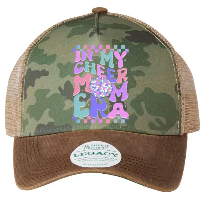 Cute Retro In My Cheer Mom Era Legacy Tie Dye Trucker Hat