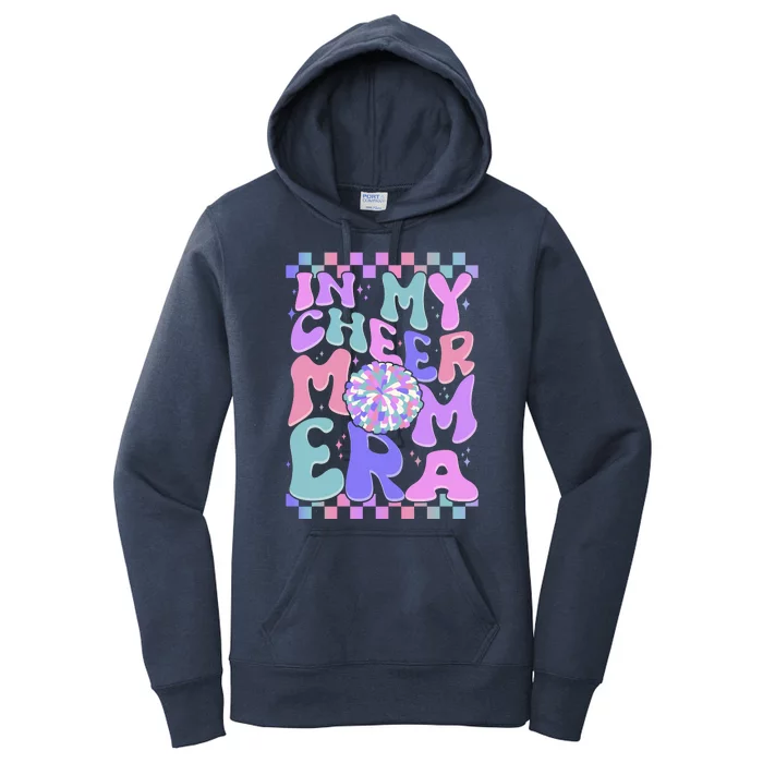 Cute Retro In My Cheer Mom Era Women's Pullover Hoodie