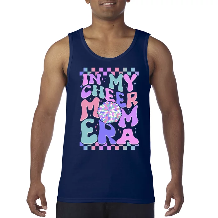 Cute Retro In My Cheer Mom Era Tank Top