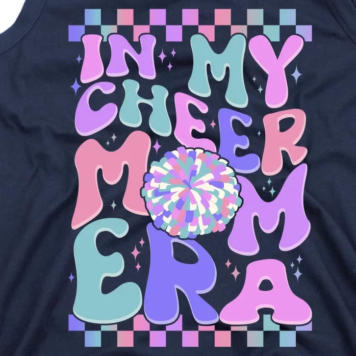 Cute Retro In My Cheer Mom Era Tank Top