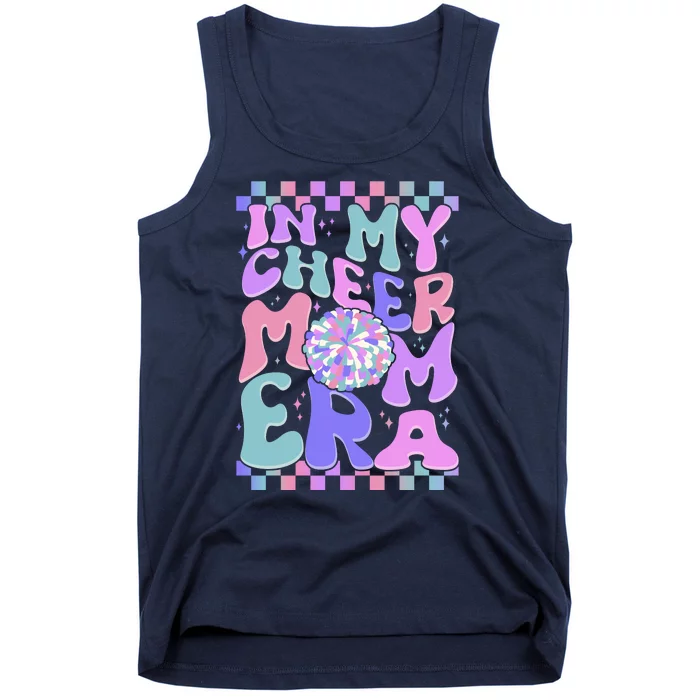 Cute Retro In My Cheer Mom Era Tank Top