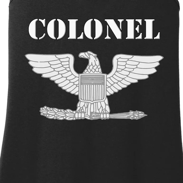 Colonel Rank Insignia Ladies Essential Tank