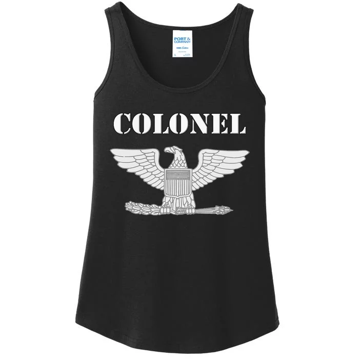 Colonel Rank Insignia Ladies Essential Tank