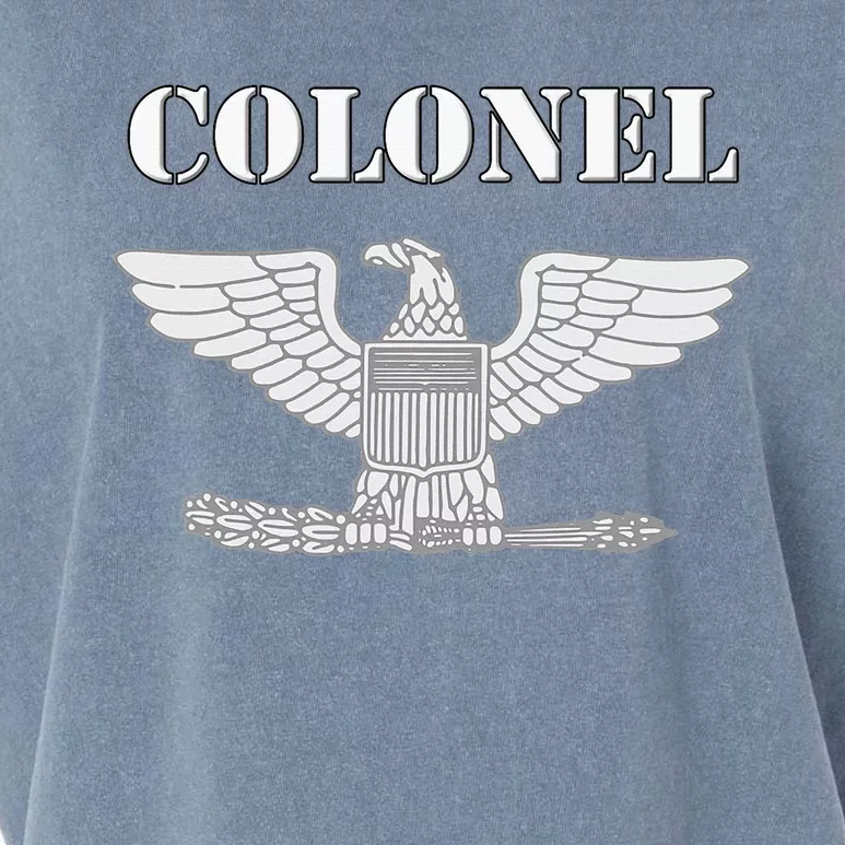 Colonel Rank Insignia Garment-Dyed Women's Muscle Tee