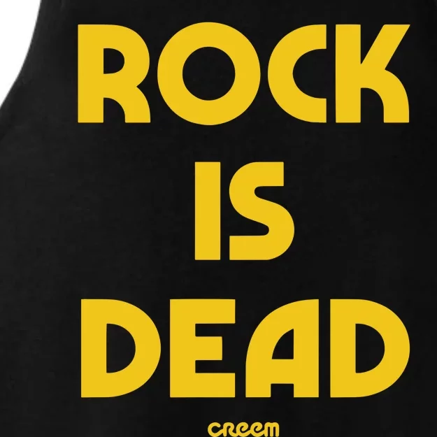 Creem Rock Is Dead Ladies Tri-Blend Wicking Tank