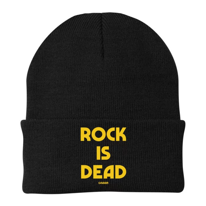 Creem Rock Is Dead Knit Cap Winter Beanie