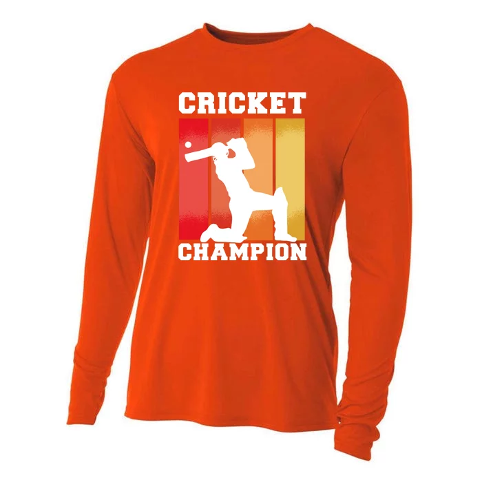 Cricket Player Champion Cooling Performance Long Sleeve Crew