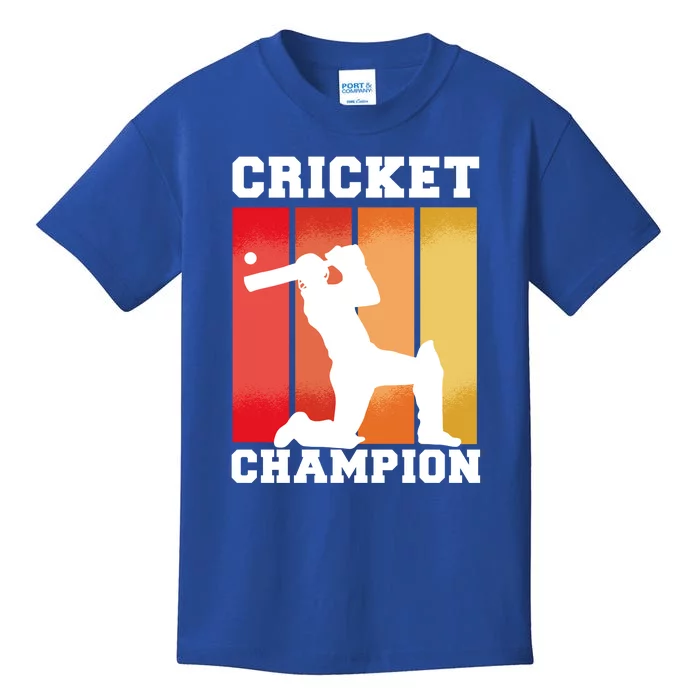 Champion t shirt kids fashion blue