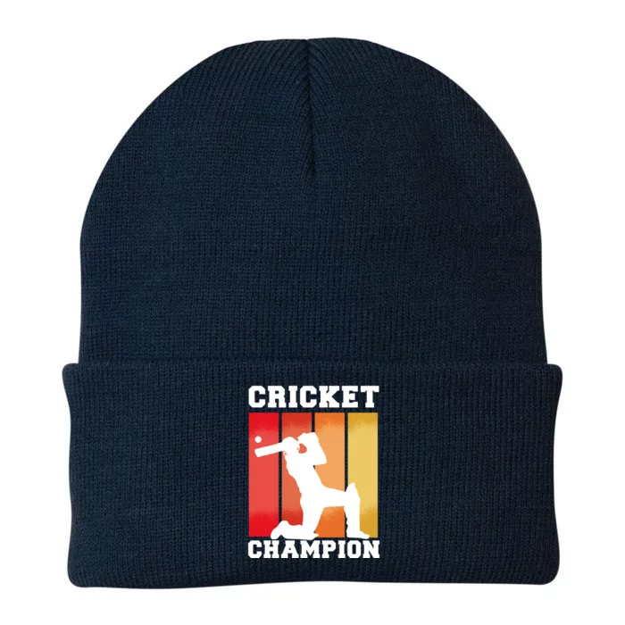 Cricket Player Champion Knit Cap Winter Beanie