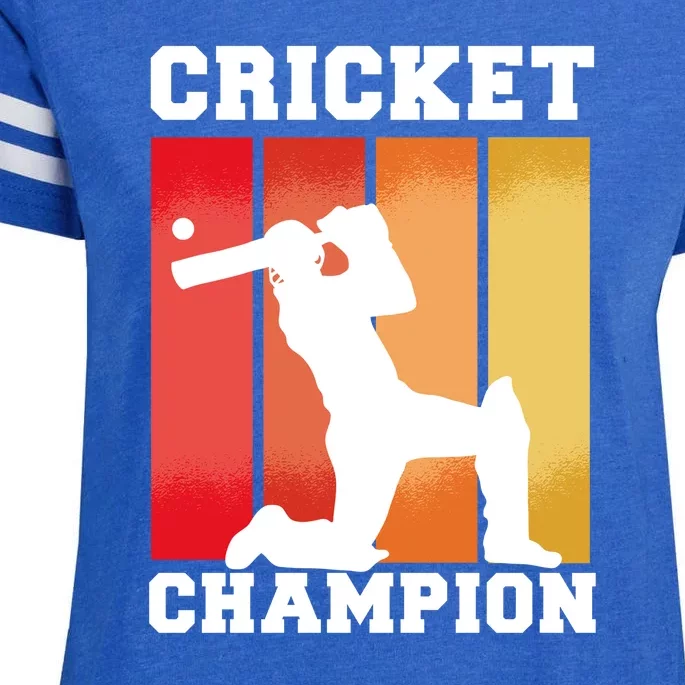 Cricket Player Champion Enza Ladies Jersey Football T-Shirt