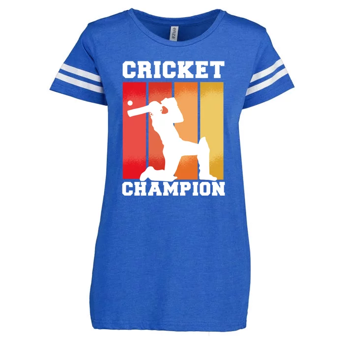 Cricket Player Champion Enza Ladies Jersey Football T-Shirt