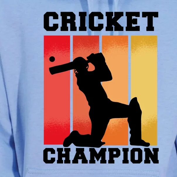 Cricket Player Champion Unisex Surf Hoodie