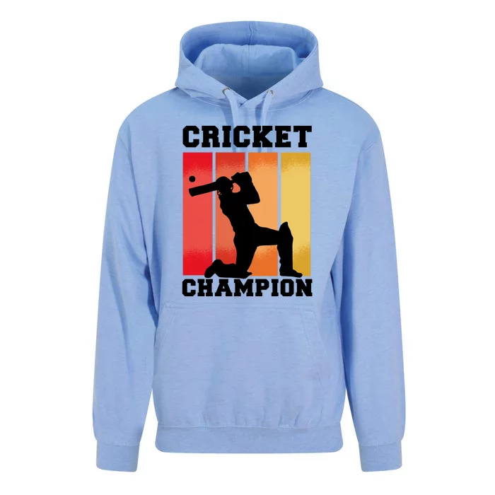 Cricket Player Champion Unisex Surf Hoodie